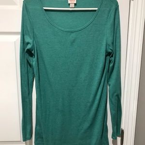 (3/$15) Long sleeve ribbed basic top